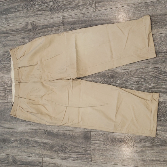 Polo Ralph Lauren Other - photo -Polo by Ralph Lauren Trousers Dress Pants Straight Leg Pleated Mens 38x32